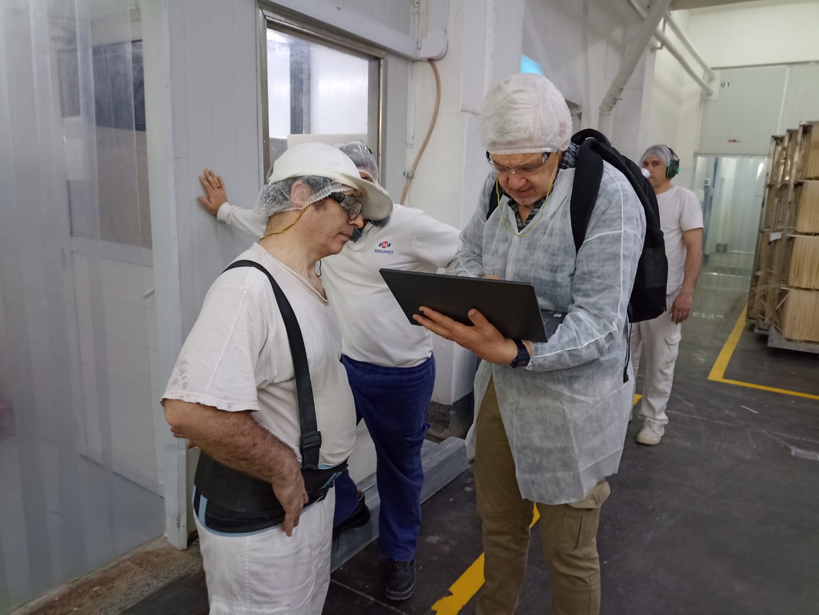 Inspección de higiene y seguridad en Molinos Río de La Plata