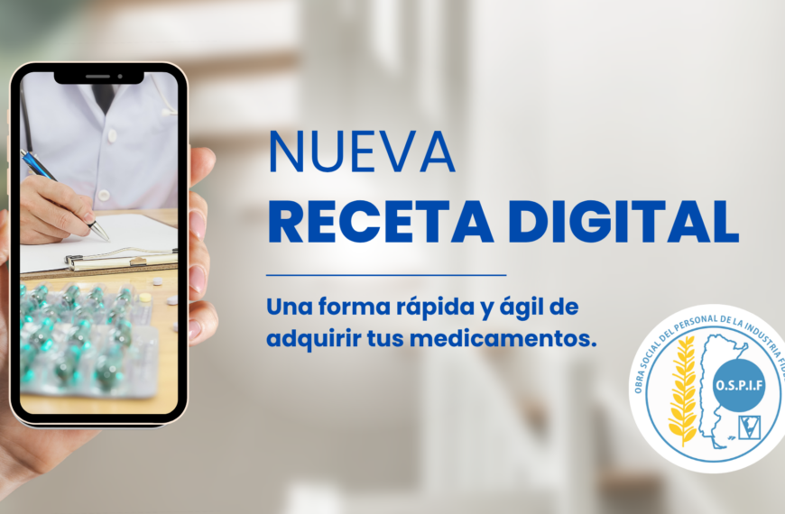Nueva receta electrónica para afiliados
