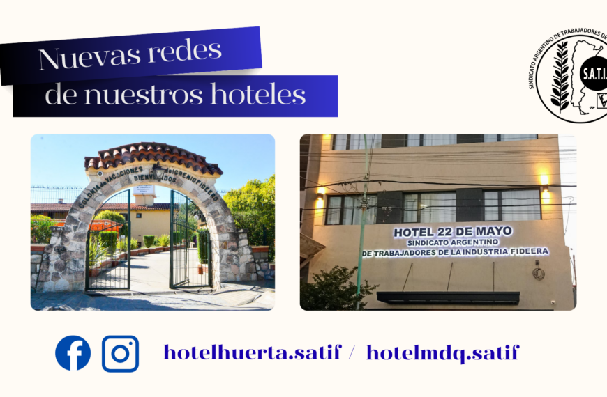Los Hoteles de Turismo Social cuentan con nuevas redes sociales