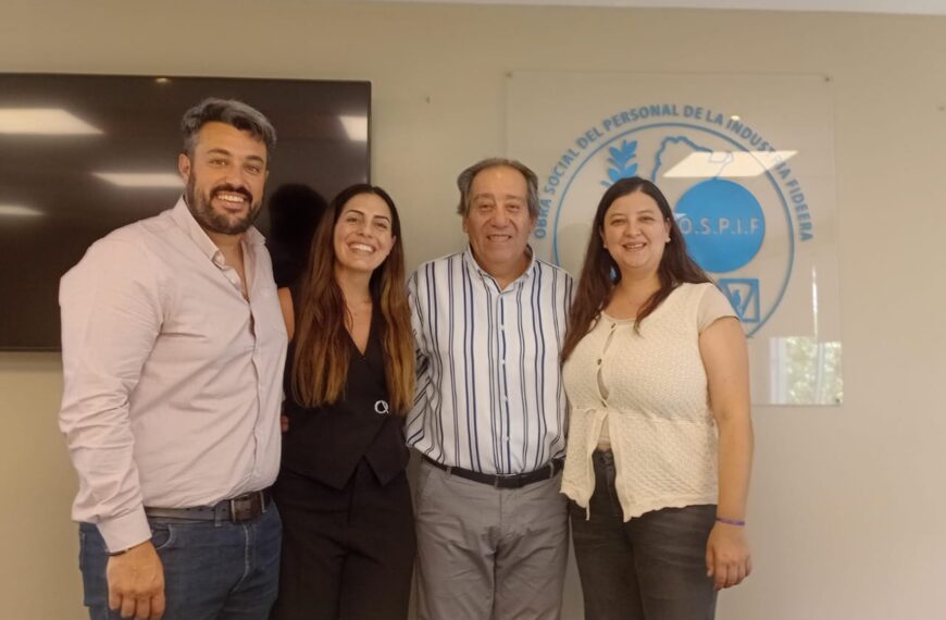 La OSPIF firmó un convenio con Griff Salud en Córdoba