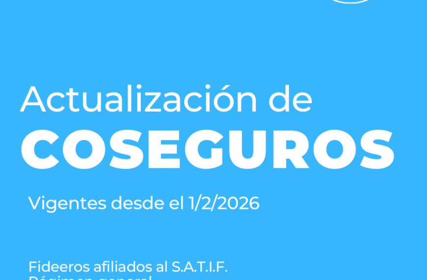 Actualización valores coseguros OSPIF
