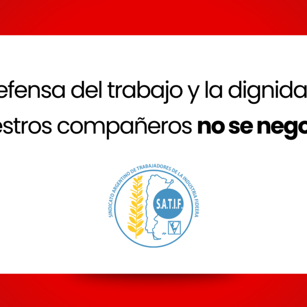 Comunicado oficial: despidos en Fideos Italia de Tandil