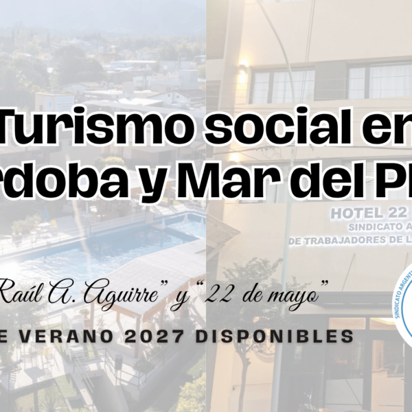 Están disponibles las tarifas de verano 2026-2027