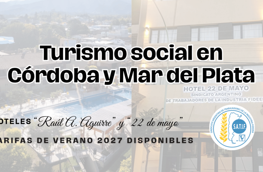 Están disponibles las tarifas de verano 2026-2027